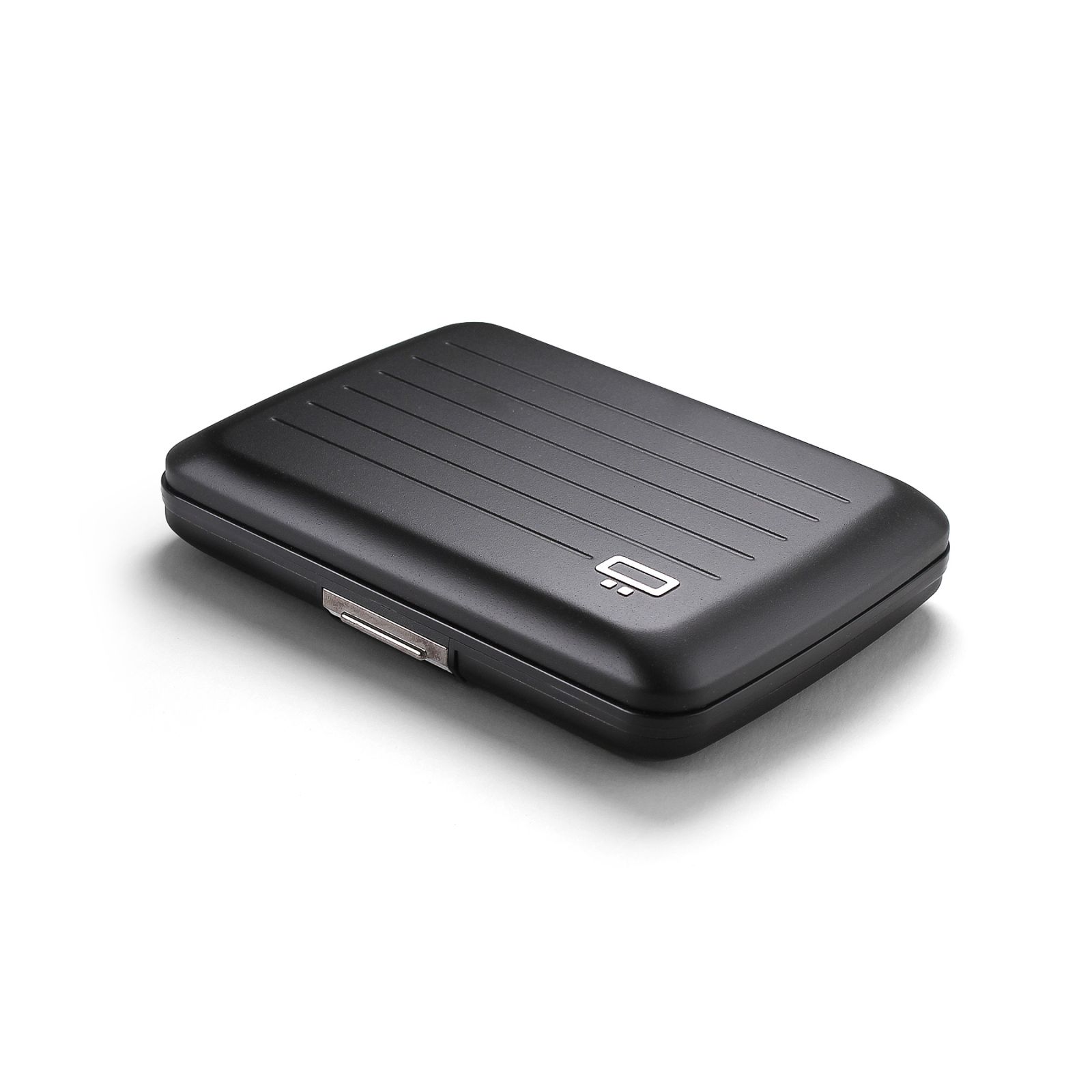 OGON Aluminum Wallet Smart Case V2.0 - Matt Black